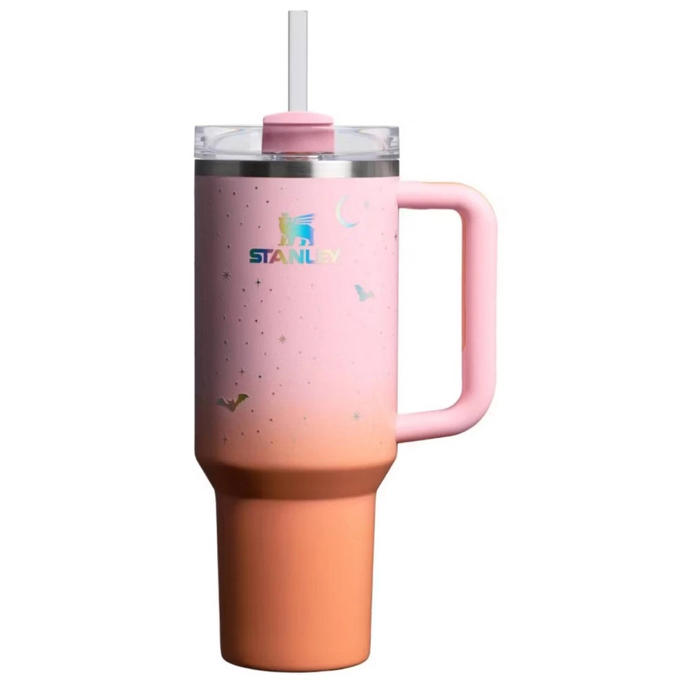 Stanley 40 oz H2.0 Flowstate Quencher Tumbler Spellcast Pink – Halloween Edition
